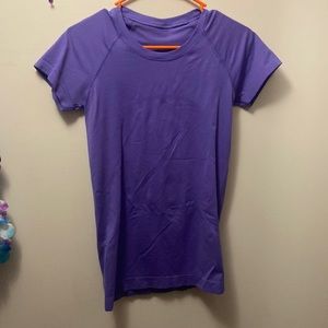Purple Lululemon Swiftly tech